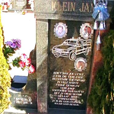 JONKER Jan Fraser 1983-2003