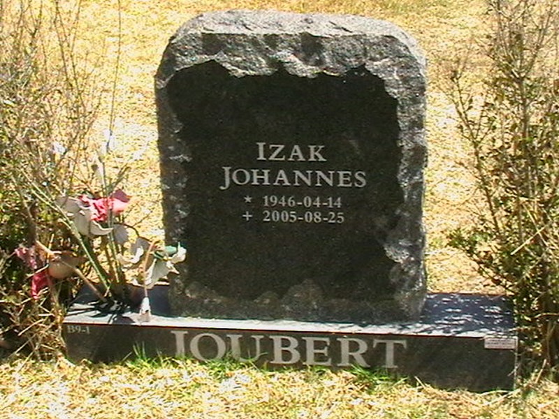 JOUBERT Izak Johannes 1946-2005
