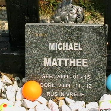 MATTHEE Michael 2009-2009