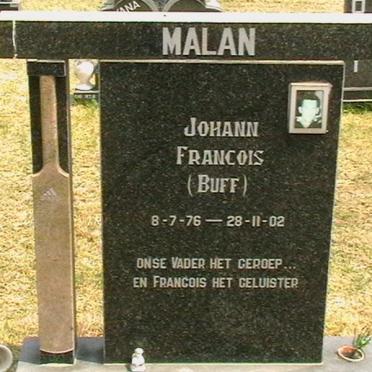 MALAN Johann Francois 1976-2002
