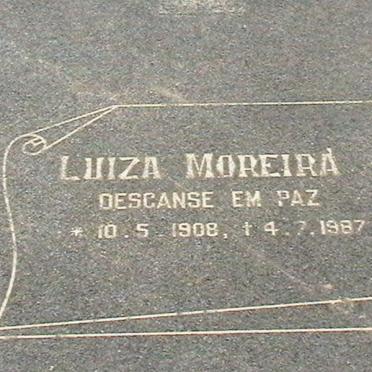 MOREIRA Luiza 1908-1987