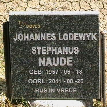 NAUDE Johannes Lodewyk Stephanus 1957-2011