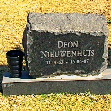 NIEUWENHUIS Deon 1963-2007