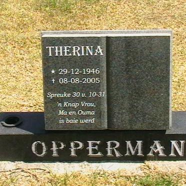 OPPERMAN Therina 1946-2005