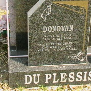 PLESSIS Donovan, du 2004-2004