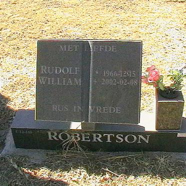 ROBERTSON Rudolf William 1966-2002