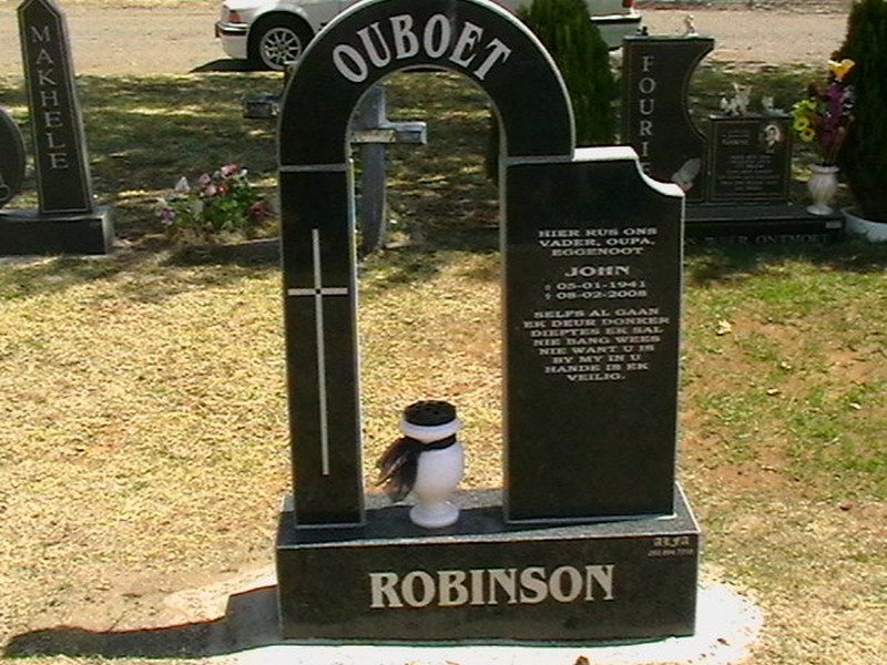 ROBINSON John 1941-2005