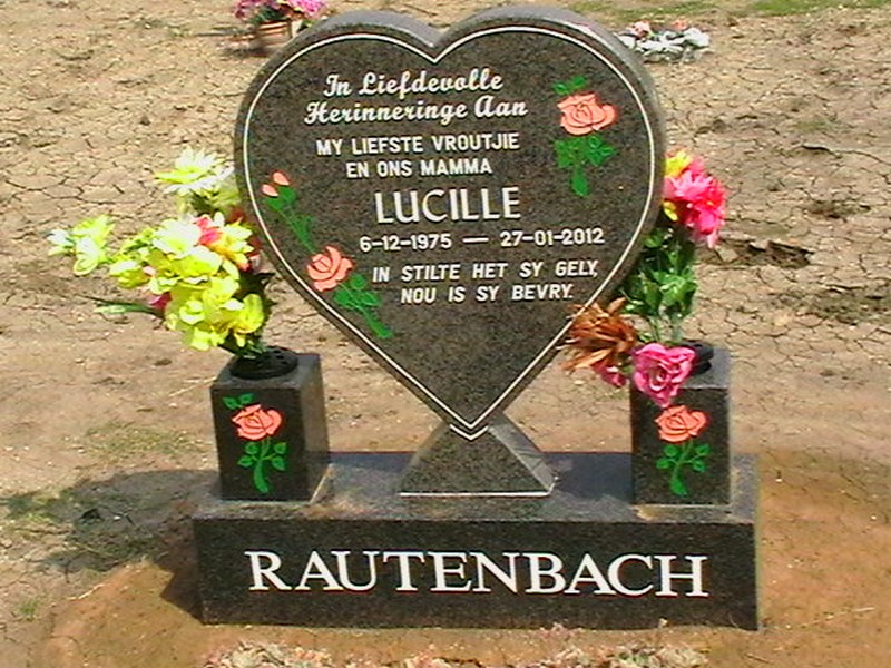 RAUTENBACH Lucille 1975-2012