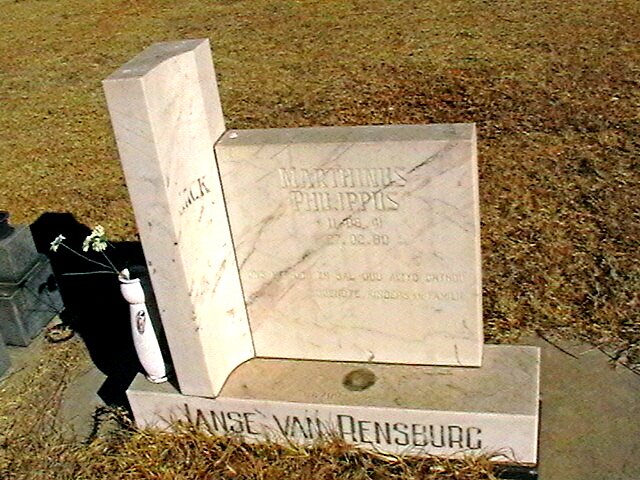 RENSBURG Marthinus Philippus, Janse van 1941-1990