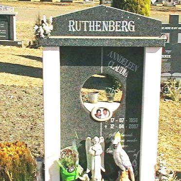 RUTHENBERG Anndeleen Claudia 1956-2007