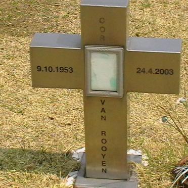 ROOYEN Cor, van 1953-2003