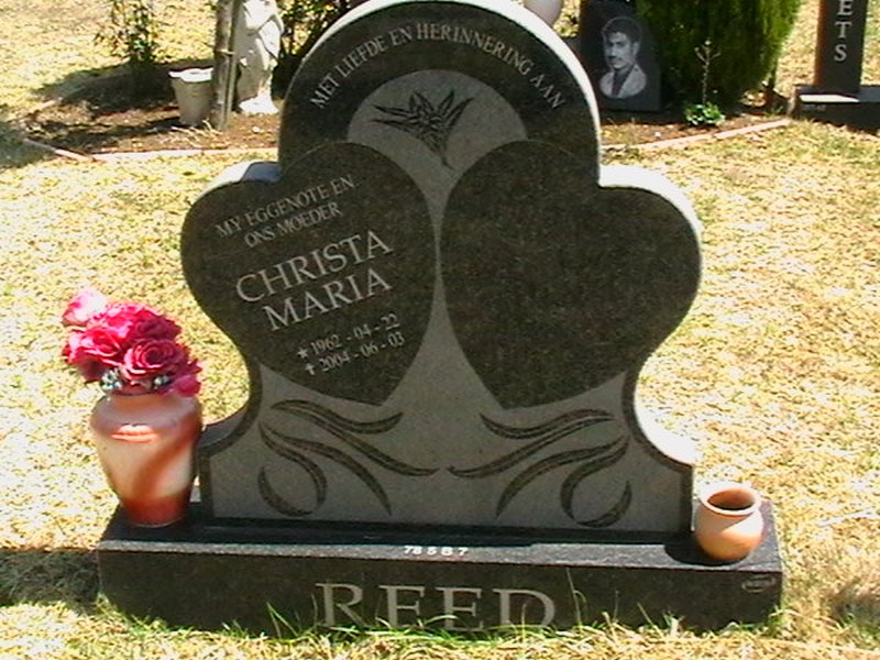 REED Christa Maria 1962-2004
