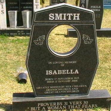 SMITH Isabella 1935-2006