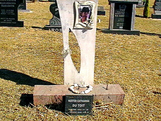 TOIT Hester Catharina, du 19??-2008