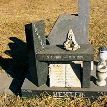 VENTER Antonie 1969-1991