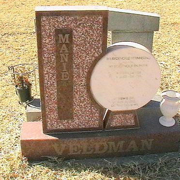 VELDMAN Manie 1958-2002