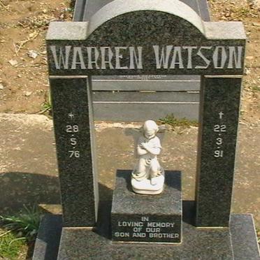 WATSON Warren 1976-1991