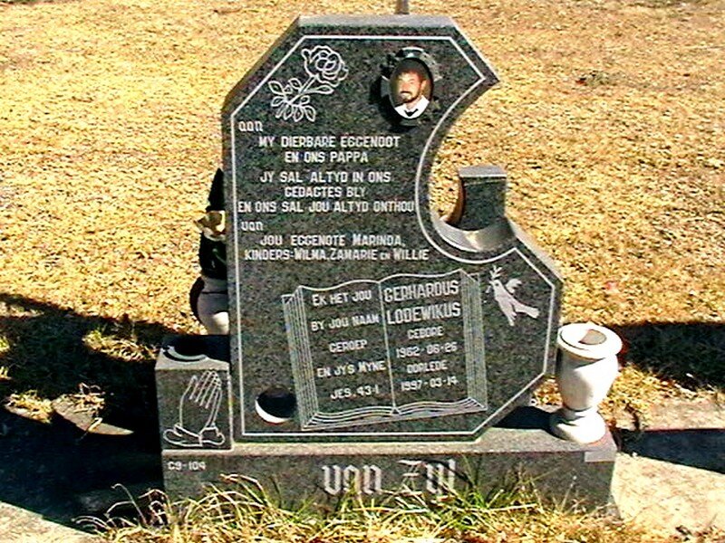 ZYL Gerhardus Lodewikus, van 1962-1997