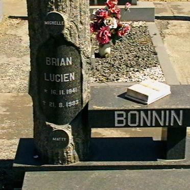 BONNIN Brian Lucien 1941-1983