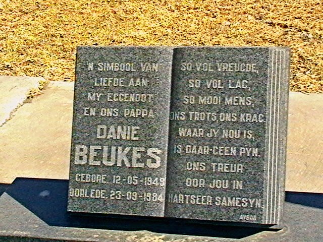 BEUKES Danie 1949-1984