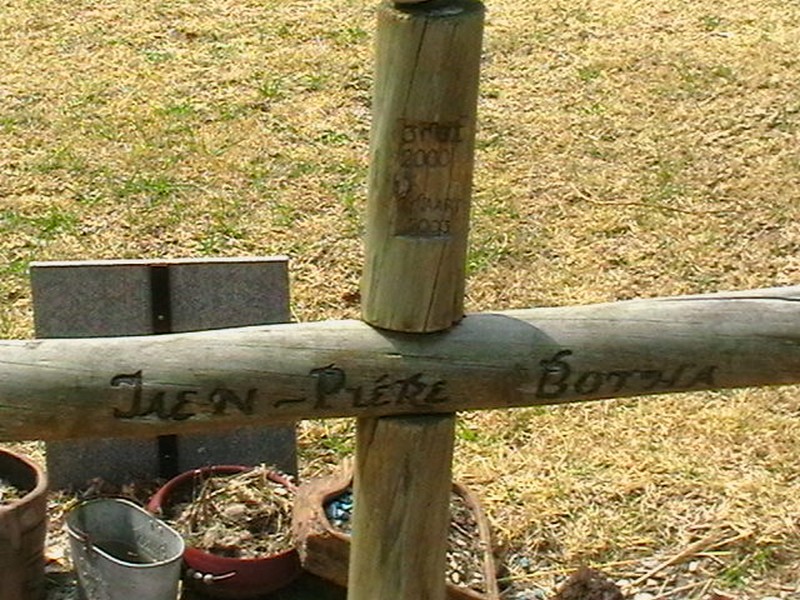 BOTHA Jaen-Piére 2000-2003