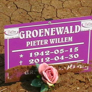 GROENEWALD Pieter Willem 1942-2012