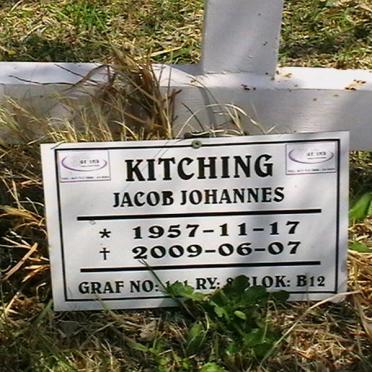 KITCHING Jacob Johannes 1957-2009