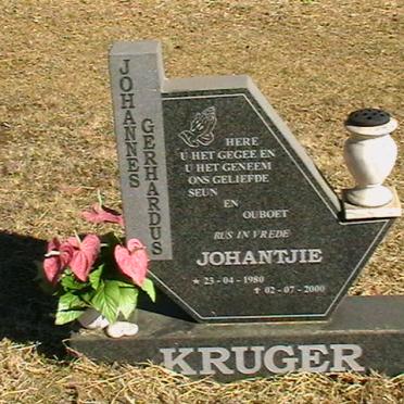 KRUGER Johannes Gerhardus 1980-2000