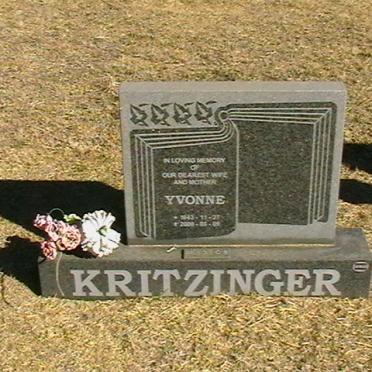 KRITZINGER Yvonne 1943-2000