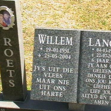 ROETS Willem 1951-2004 :: ROETS Lance 1999-2005