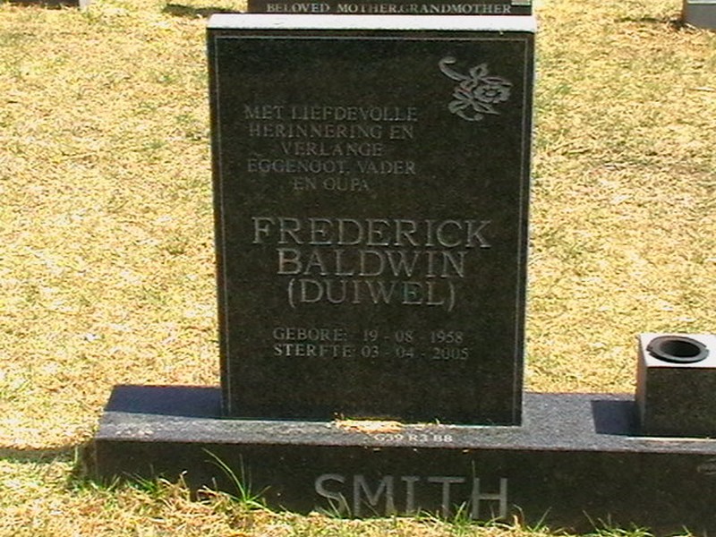 SMITH Frederick Baldwin 1958-2005