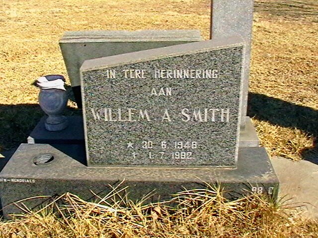 SMITH Willem A. 1948-1992