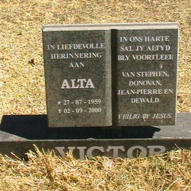 VICTOR Alta 1959-2000