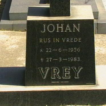 VREY Johan 1956-1983