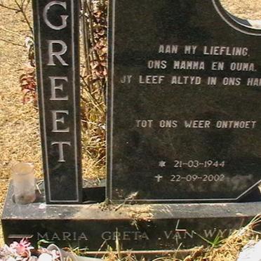 WYK Maria Greta, van 1944-2002