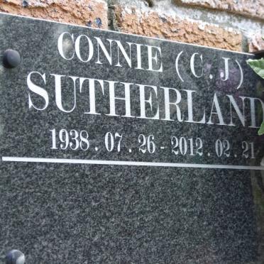 SUTHERLAND C.J. 1938-2012