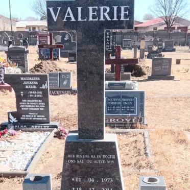 BERNHARDT Valerie 1973-2011