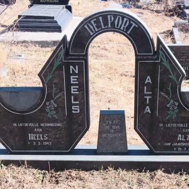 DELPORT Neels 1943- & Alta VAN JAARSVELD 1947-1991