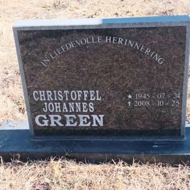 GREEN Christoffel Johannes 1945-2008