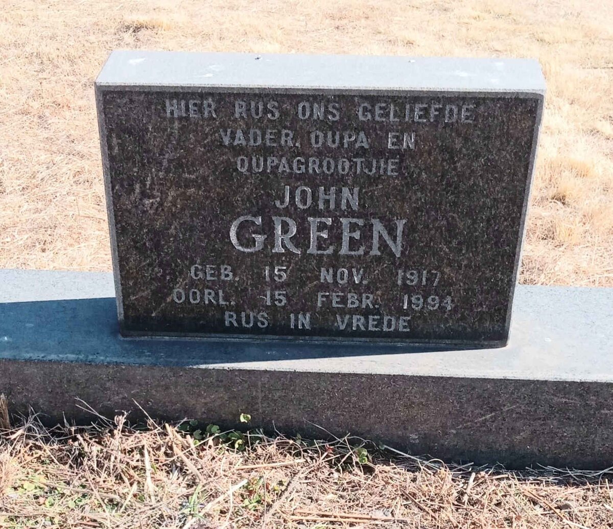 GREEN John 1917-1994