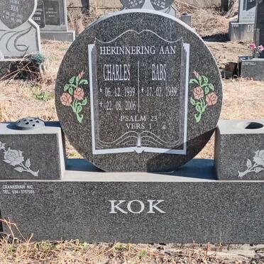 KOK Charles 1939-2006 & Babs 1939-