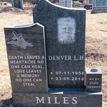 MILES Denver L.H. 1958-2014
