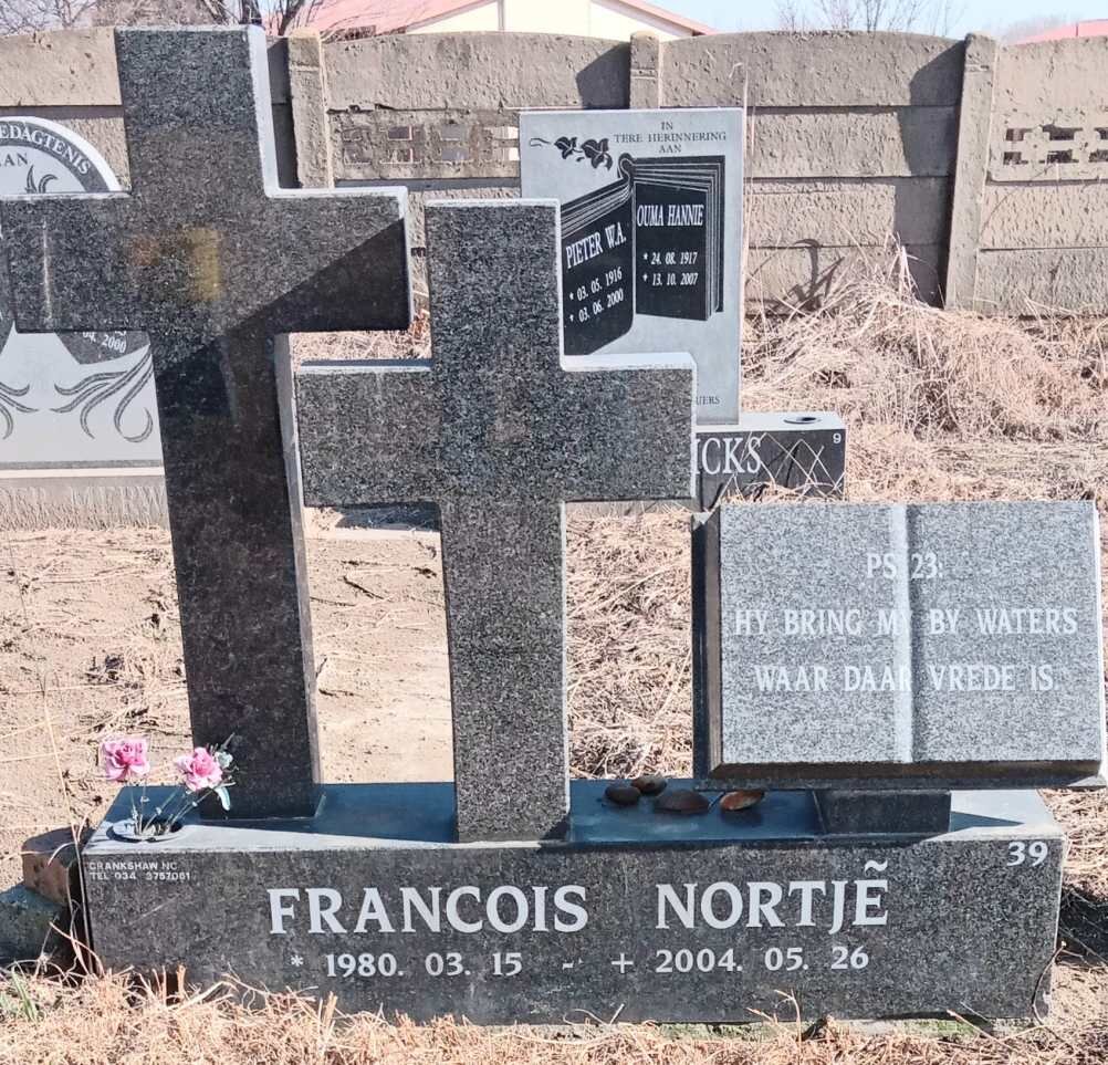 NORTJE Francois 1980-2004