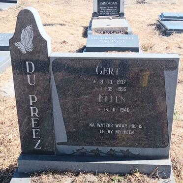 PREEZ Gert, du 1937-1995 & Ellen 1940-