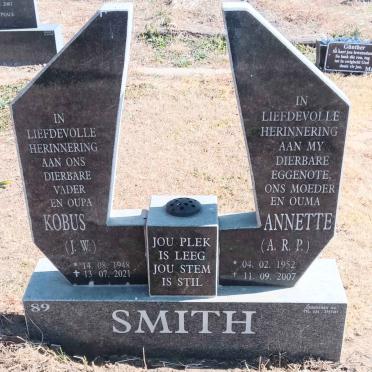 SMITH J.W. 1948-2021 & A.R.P. 1952-2007