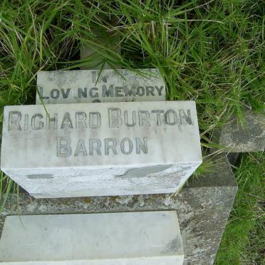 BARRON Richard Burton 1869-1936