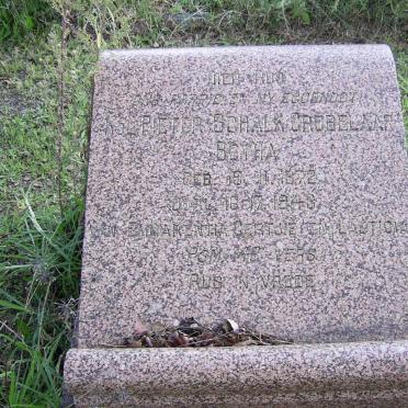 BOTHA Pieter Schalk Grobbelaar 1872-1943