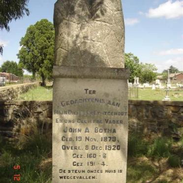 BOTHA John A. 1879-1920