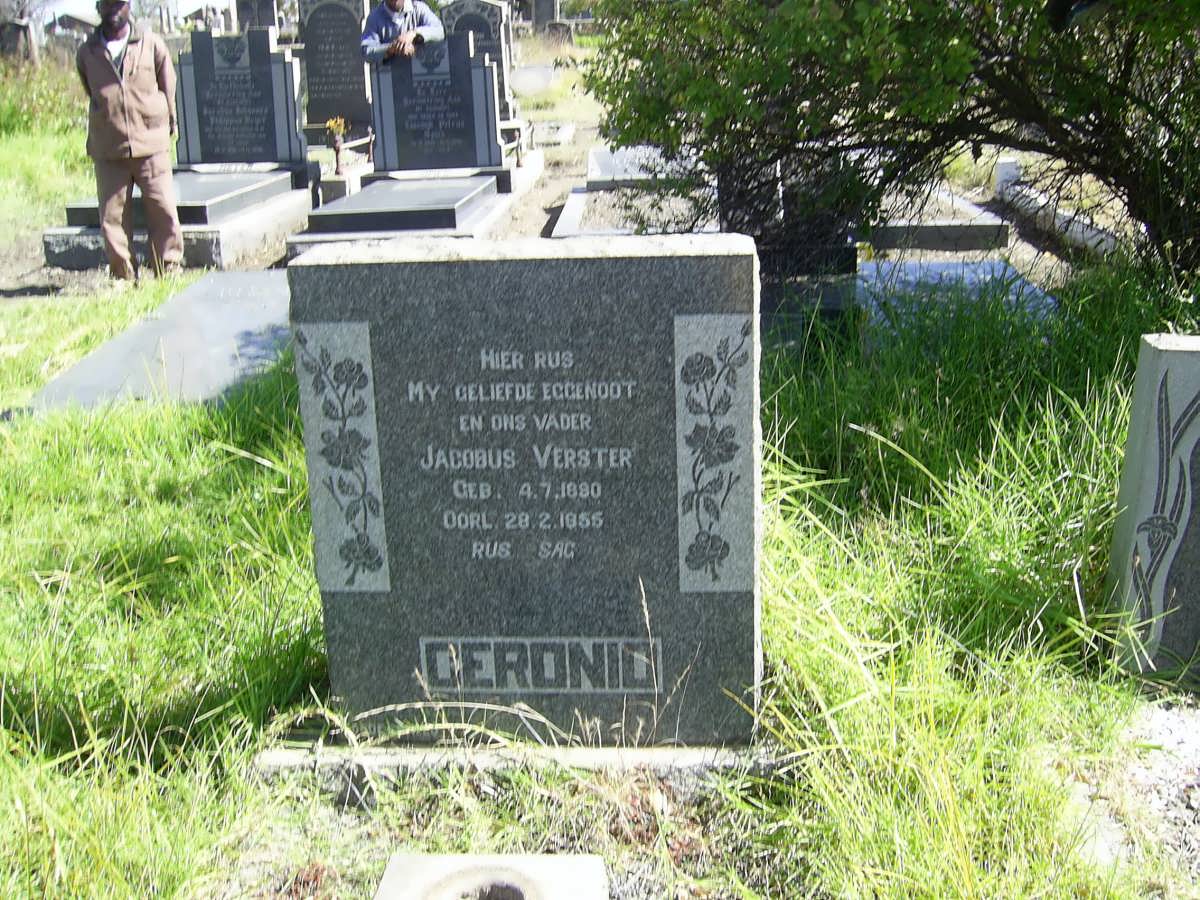 CERONIO Jacobus Verster 1880-1955