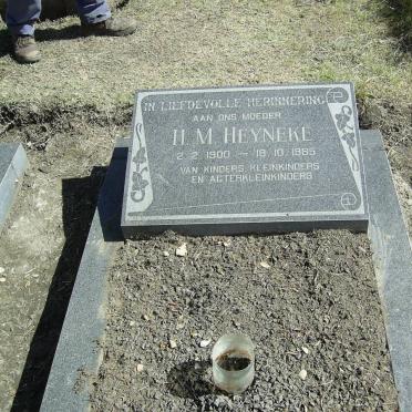 HEYNEKE H.M. 1900-1985